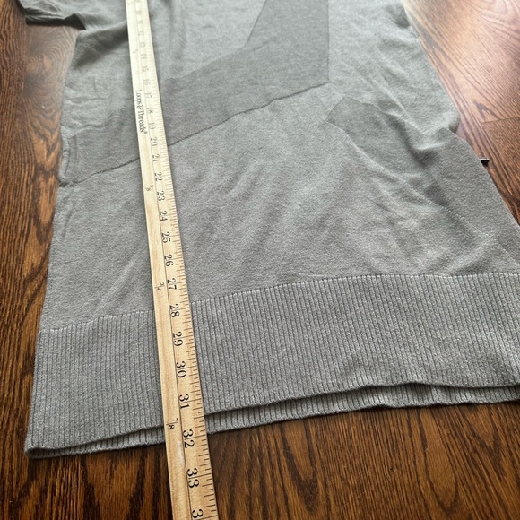 MEXX turtleneck short sleeve gray sweater size M - Picture 8 of 9